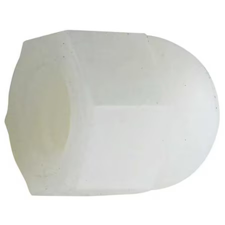 Standard Crown Cap Nut, #10-24, Nylon, Plain, 13/32 In H, 25 Pk, 0501024Cn