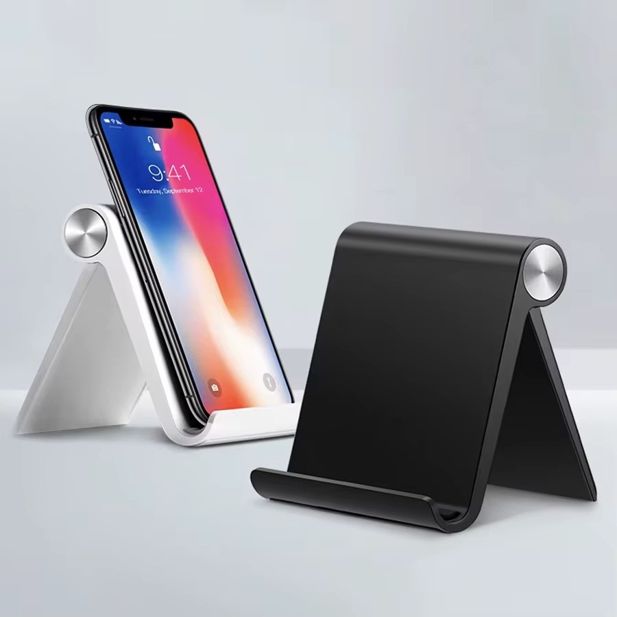 Universal Foldable Phone & Tablet Stand – Portable Adjustable Desk Holder