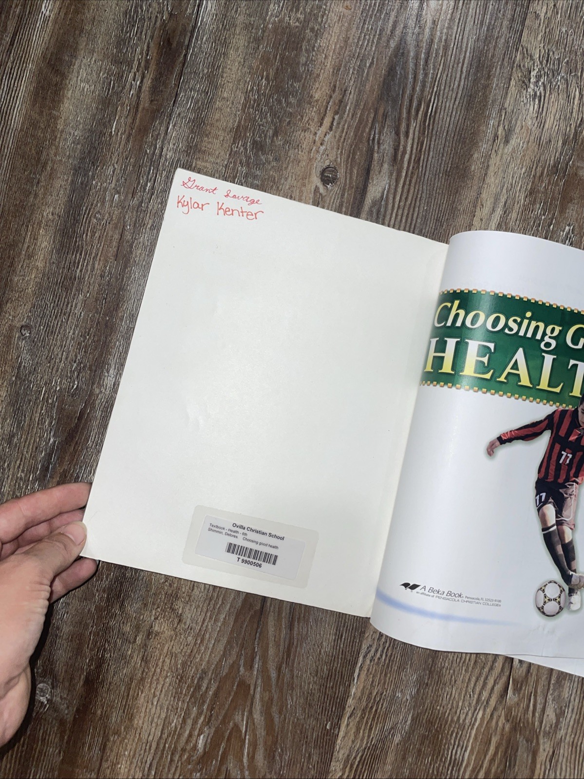 Abeka Choosing Good Health Third Edition Student Textbook