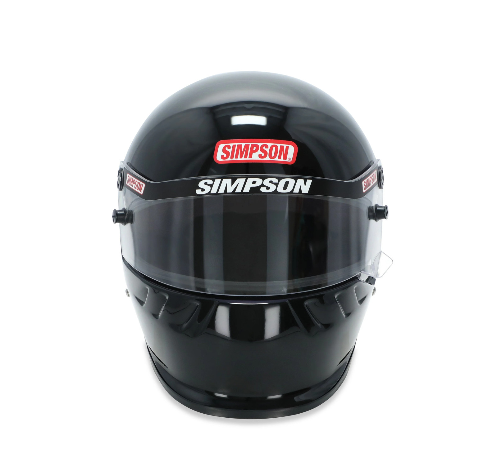 Simpson Racing 7950012 SD1 Dirt Track Helmet - Snell SA2020 - Black - Adult SML