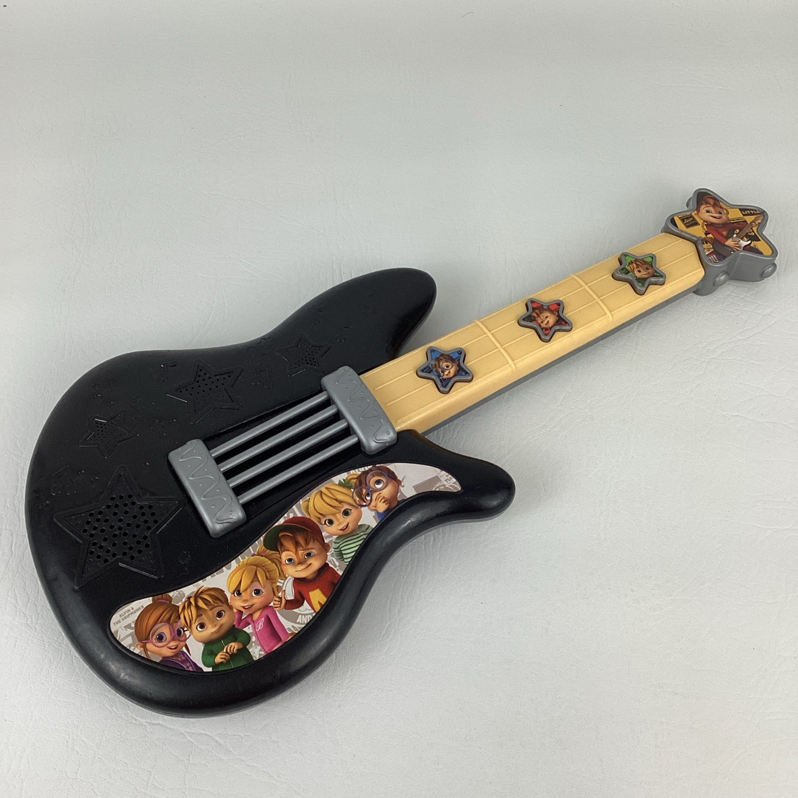 Alvin & The Chipmunks Toy Funk Guitar Musical Instrument 2016 Chipettes Mattel