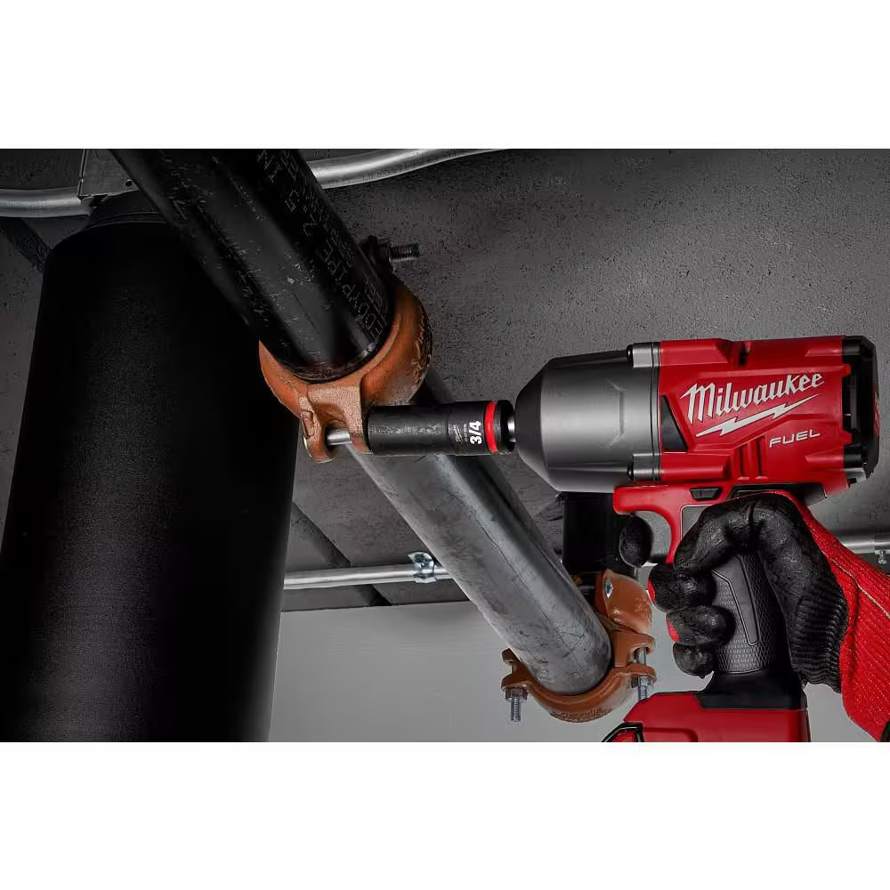 SHOCKWAVE 3/8 In. Drive 9/16 In. Deep 6 Point Impact Socket (1-Pack)