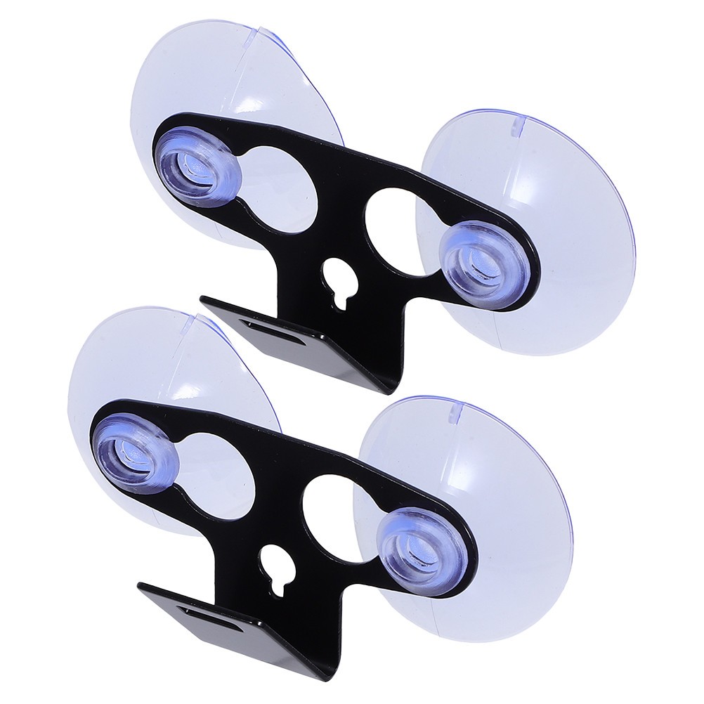 2 Pcs Car Suction Cup Mount Kit Interior Radar Holder Windshield
