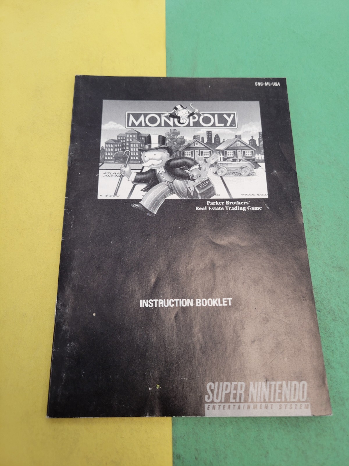 Monopoly Manual SNES