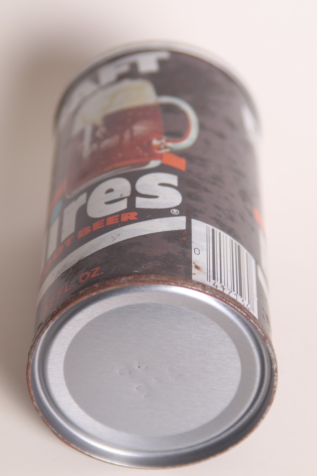 Hires Draft Root beer soda can - 12oz Pull Tab
