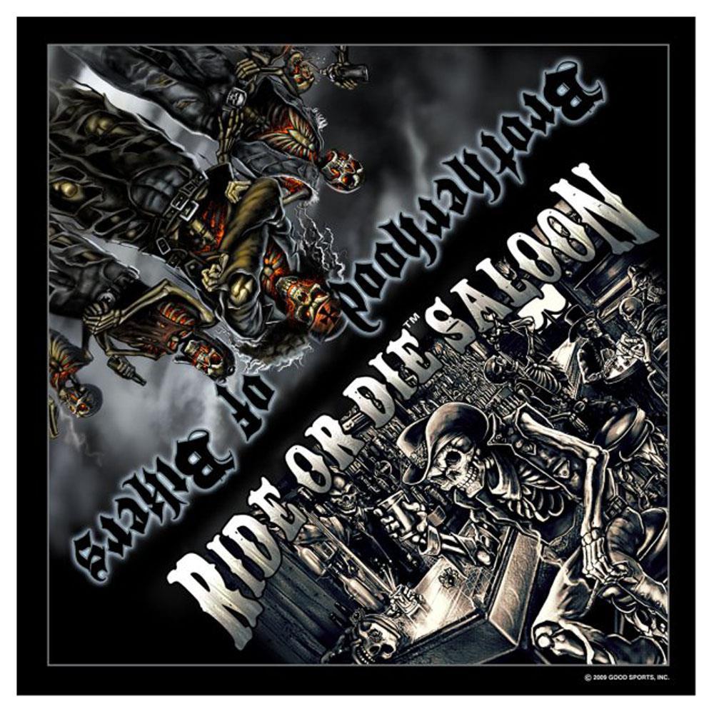 BUY 1 GET 1 FREE RIDE OR DIE BANDANA unisex head wrap #1047 neck cover BIKER