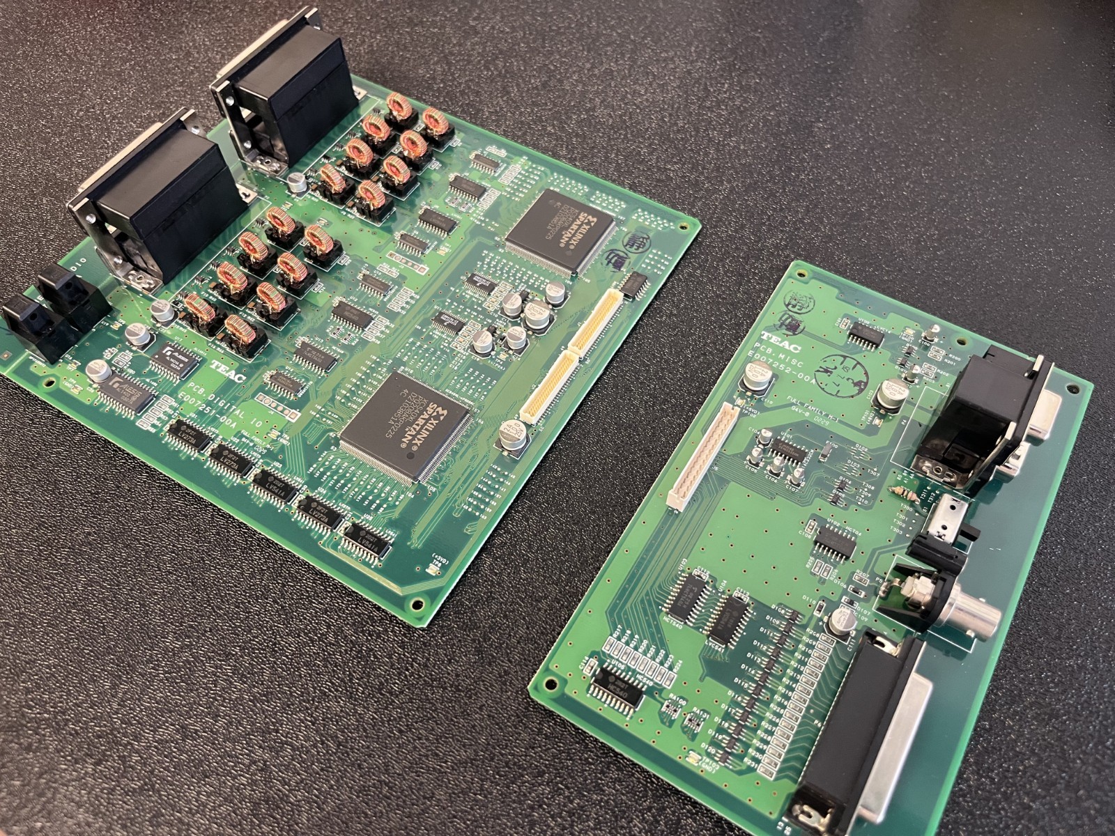 TASCAM MX-2424 PCB.MISC Board E007252-00A NOS Matched Pair w/ E007251-00A