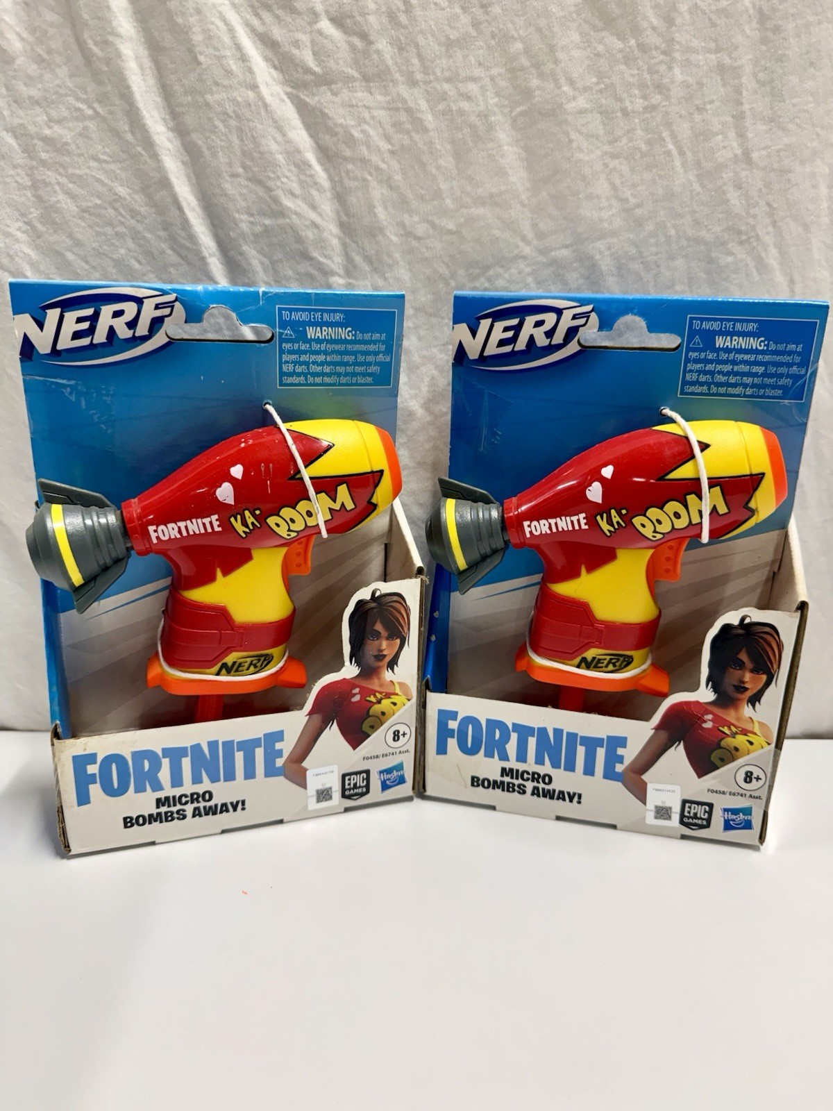 Lot Of 2!! Fortnite Micro Bombs Away! NERF Toy - BRAND NEW IN PACKAGING