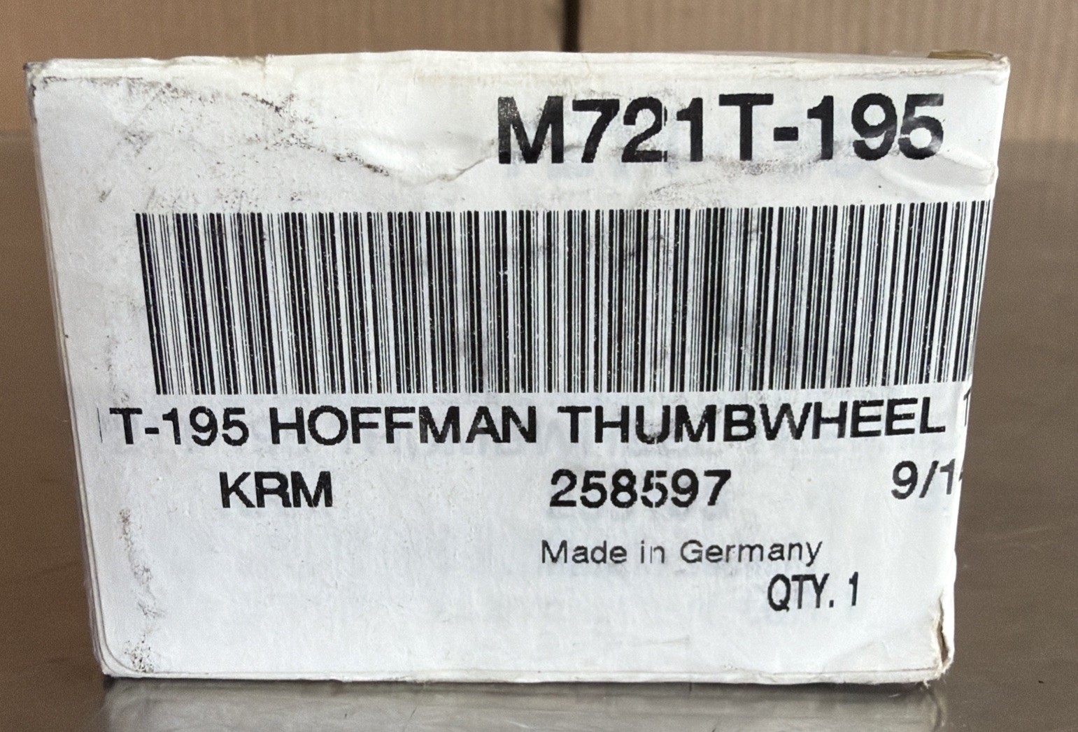 Hoffman M721T-195 Thumbwheel Thermostat