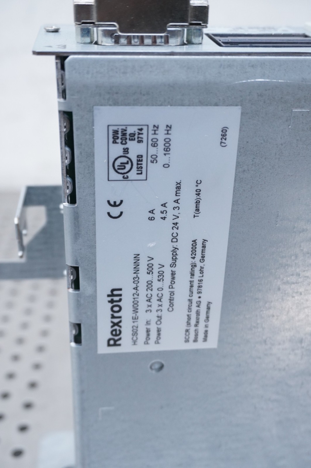 Rexroth HCS02. 1E-W0012-A-03-NNNN with R911305274 controller