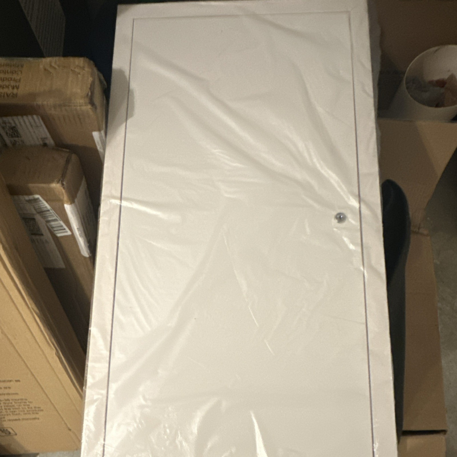 White Metal Rectangular Inspection Door for Walls