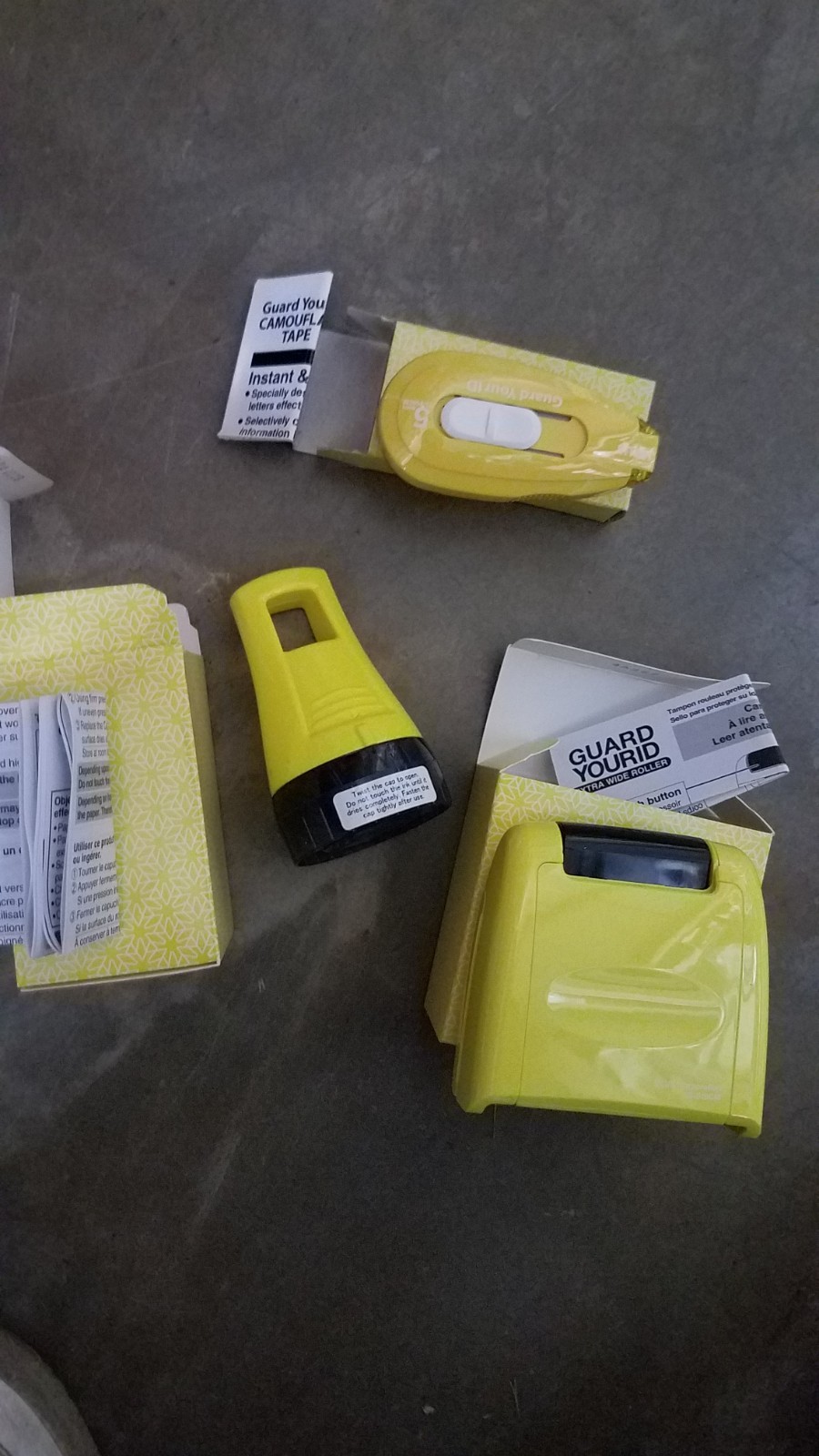 Guard YourID Your ID Advanced Security Stamps, and Mark out Kit