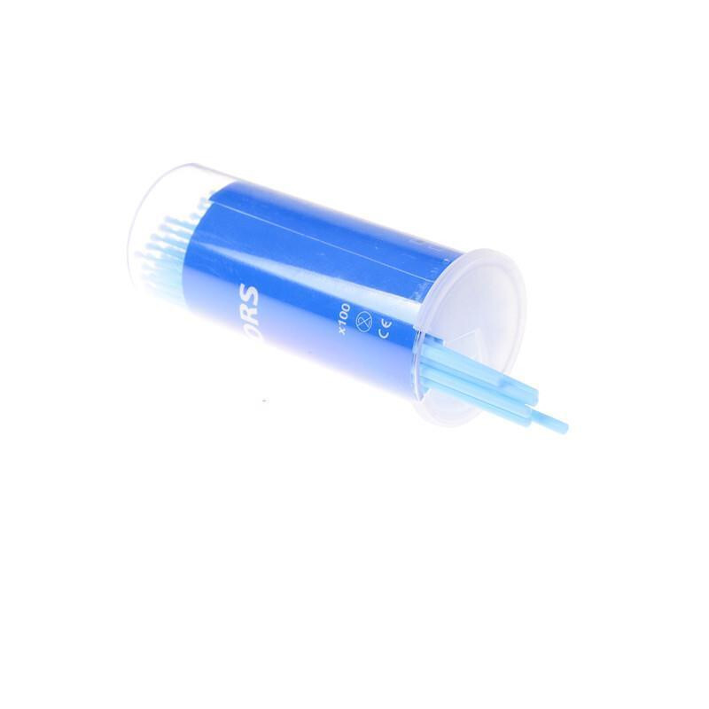 Dental Disposable Microbrush Micro Brush Applicator Tips Regular 2.5mm Bendable