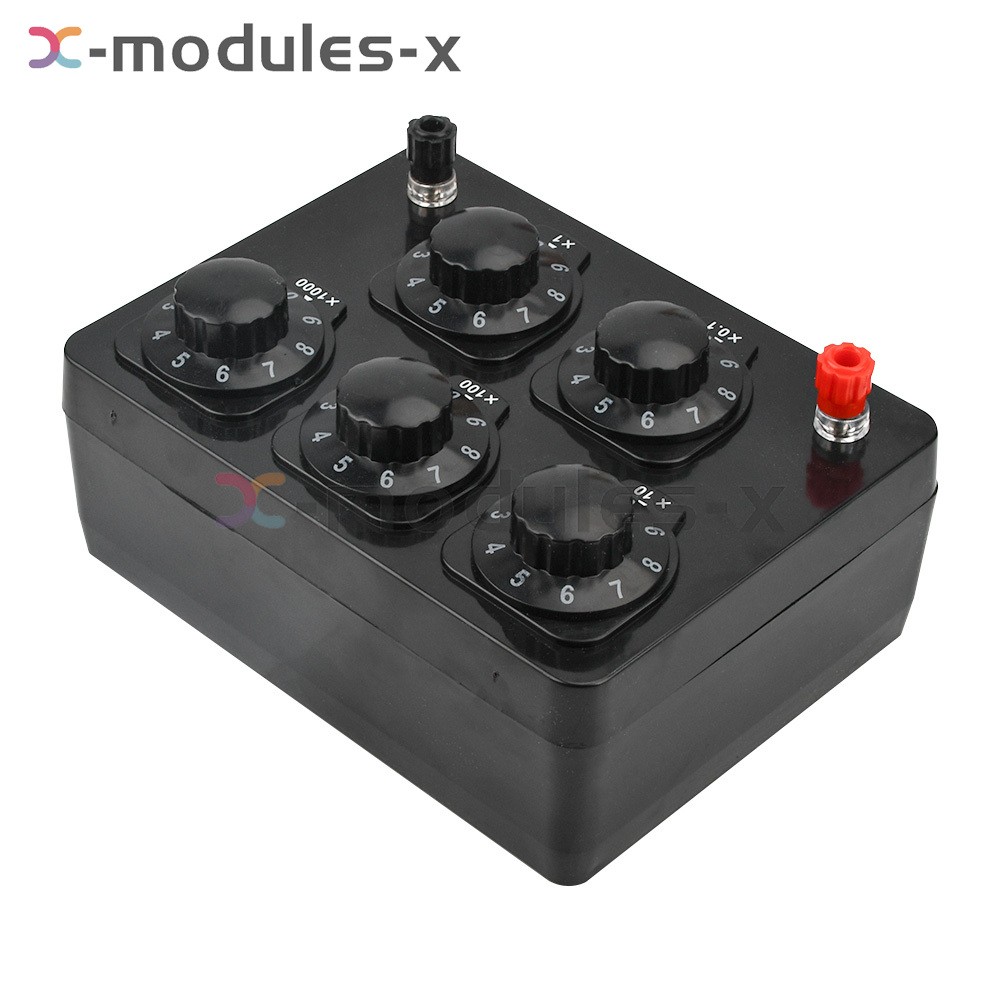 0-9999.9 Ohm Variable Resistance Box Decade Resistor For Physical Resistance Box