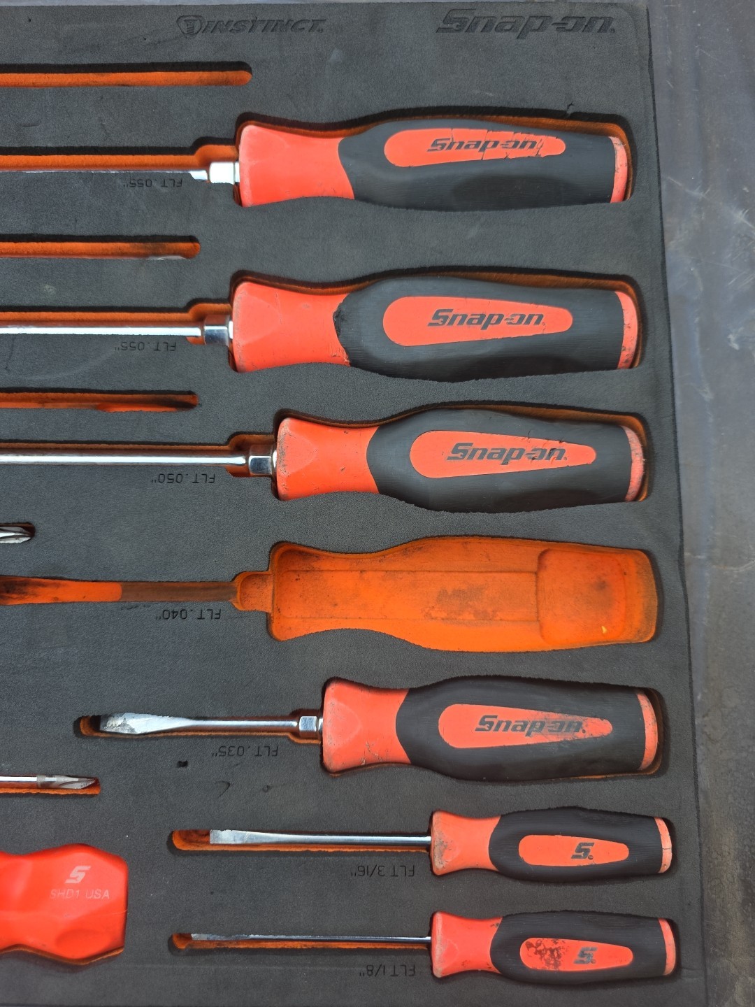 snap on screwdriver set