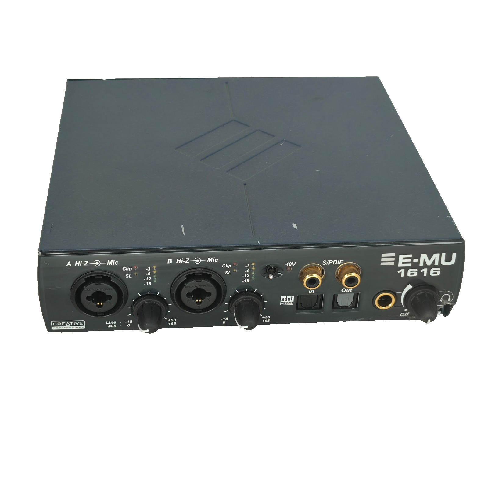 Pre Owned E-MU Creative Professional 1616 EM8970 Audio Interferance Untested