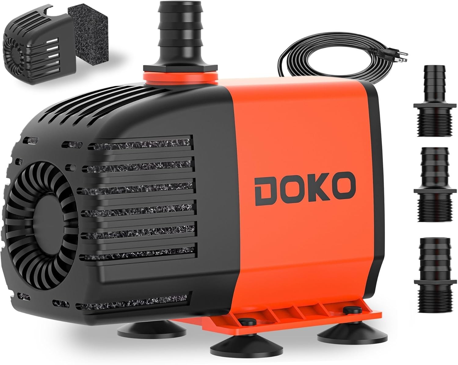 Submersible Water Pump,720GPH Aquarium Water Pump with Extended
