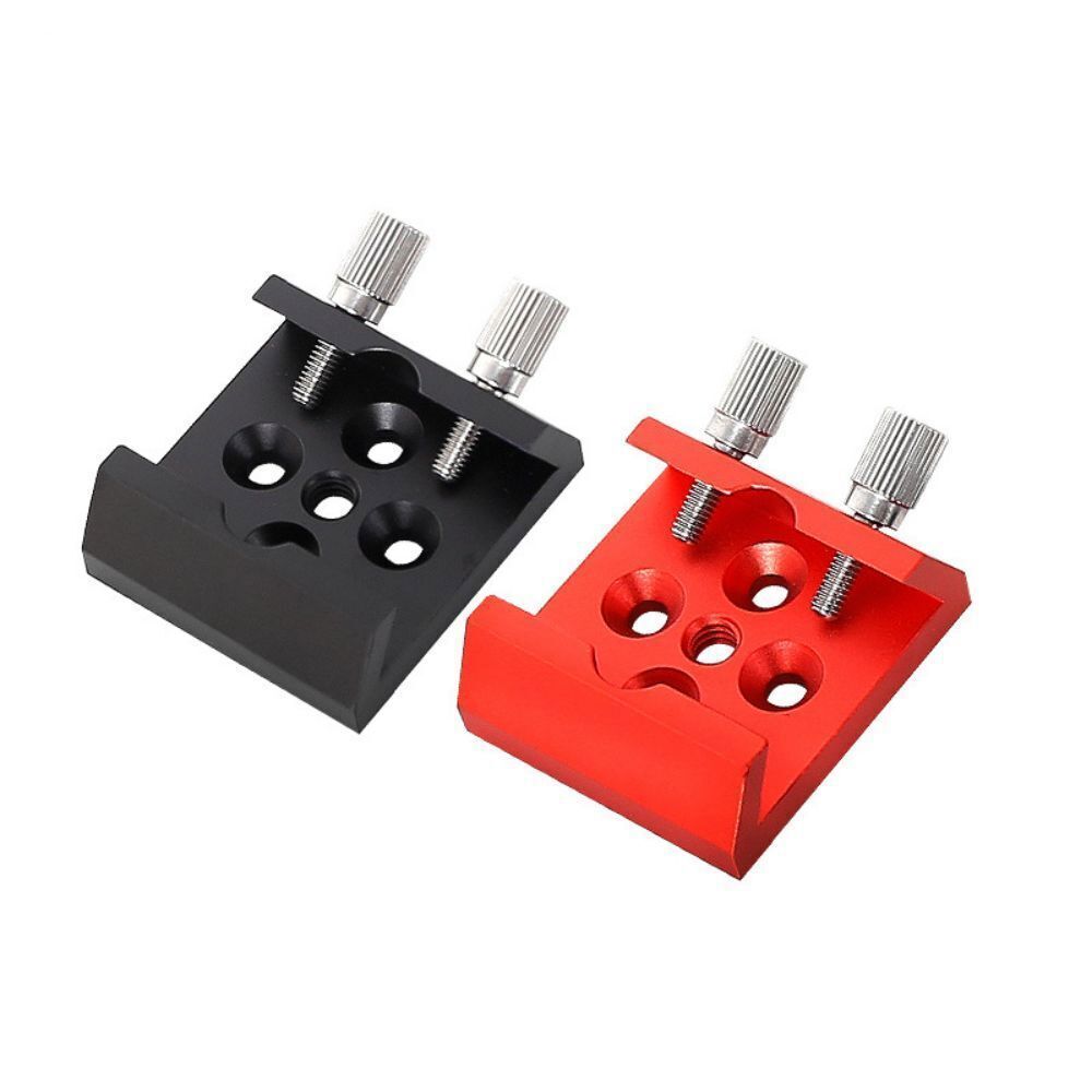 Finder Scope Base Dovetail Clamp Flat Bottom Guide Scope Mount with 1/4 Thread