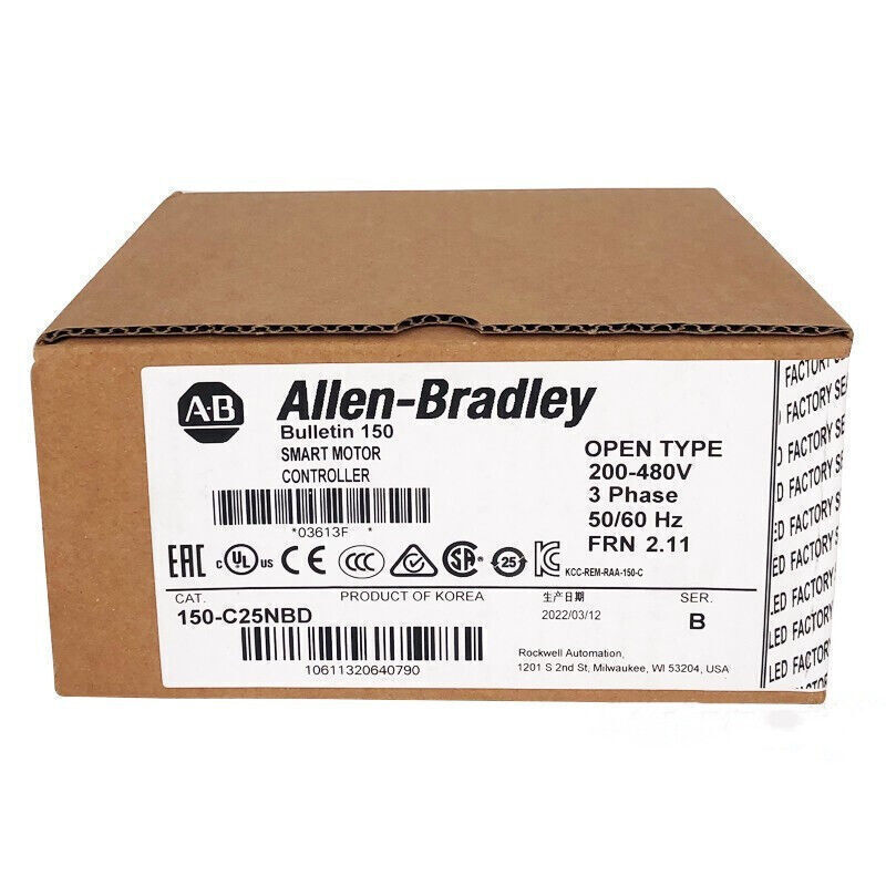 New  AB 150-C25NBD SMC-3 Smart Motor Controller