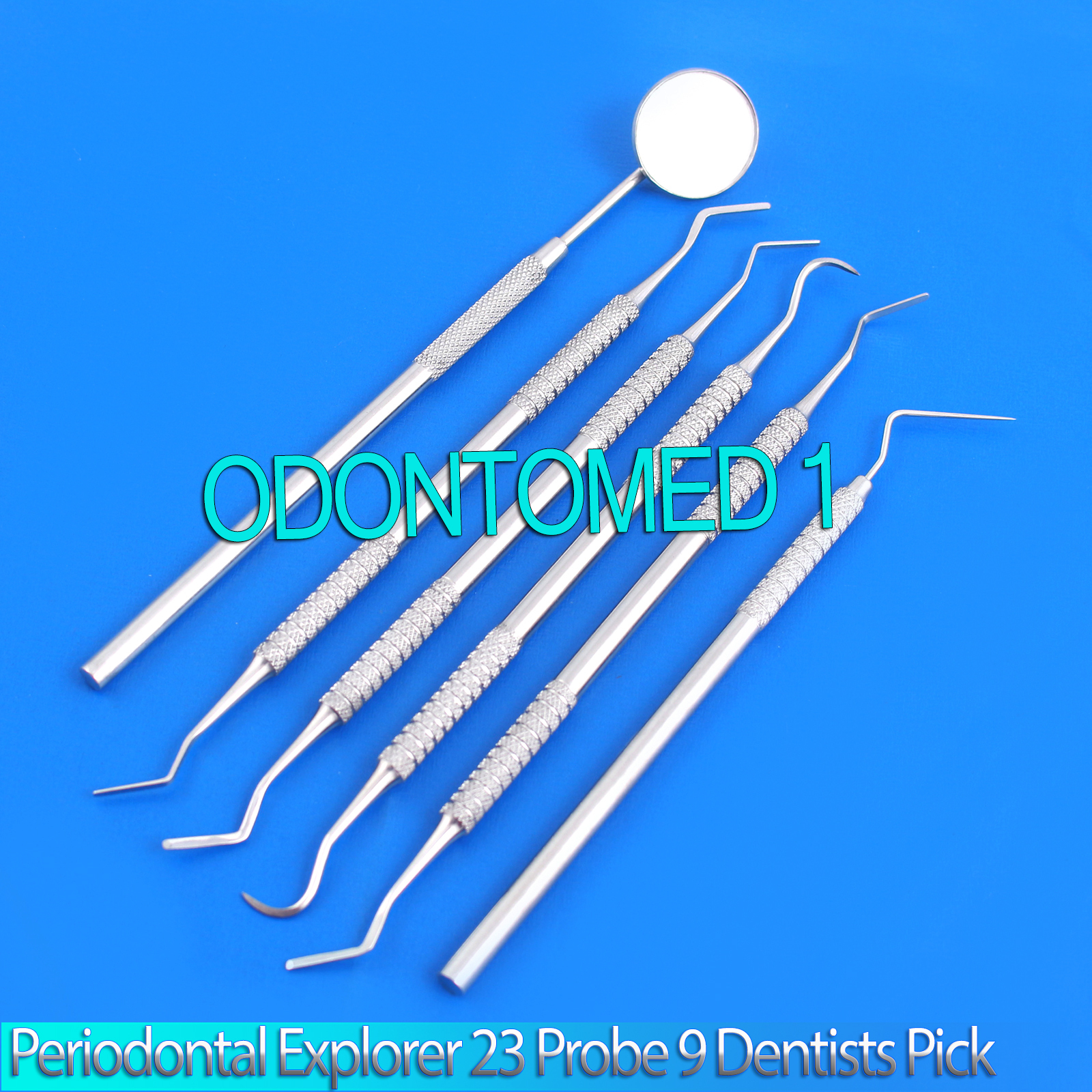 Dental Heidman composite Spatula Periodontal Explorer 23 Probe 9 Dentists Pick