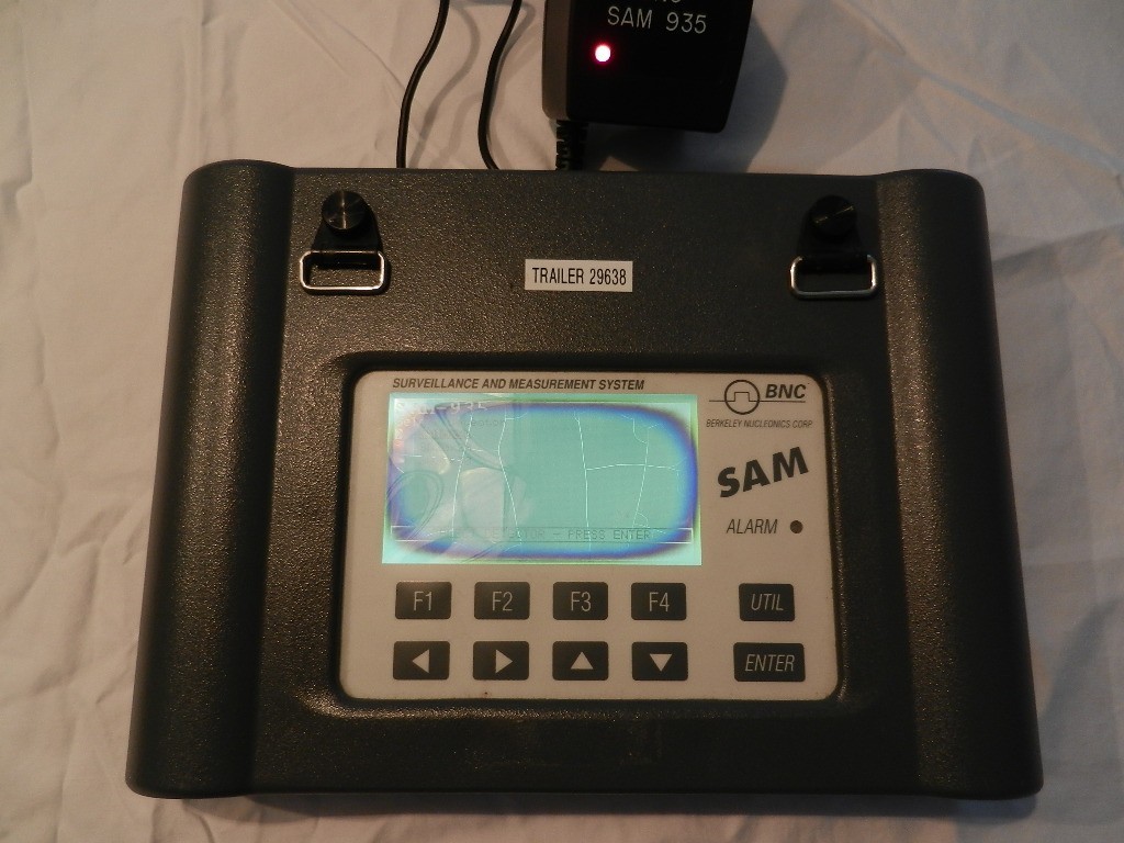 Berkeley Nucleonics Corp BNC Model SAM 935 1B-G Portable Gamma Spectroscopy