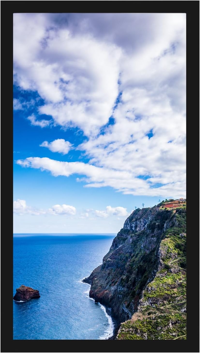 MENNTHUI 10x17 Black Picture Frame, Wall Mounting Horizontally 10x17,