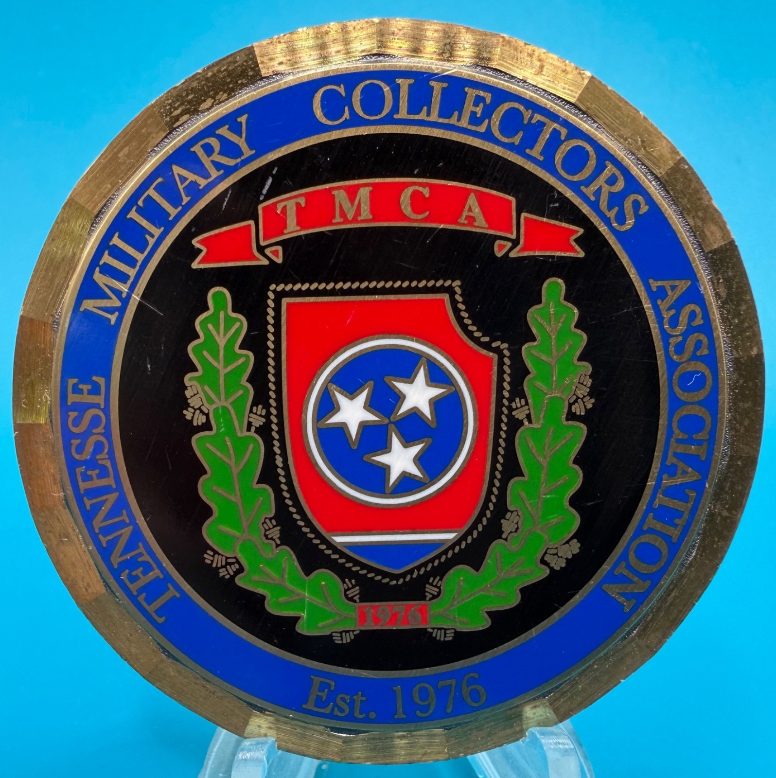 Tennessee Military Collectors Association Artifacts Challenge Coin