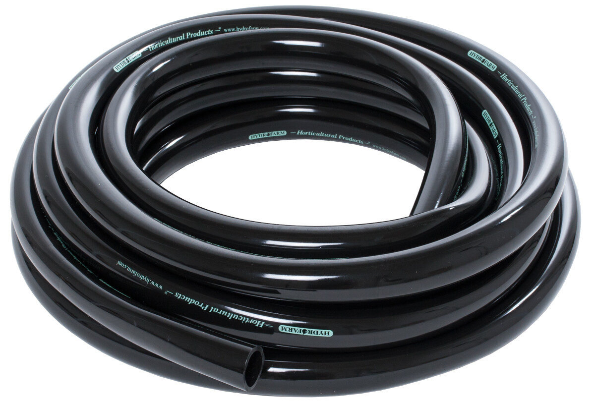 Active Aqua 1" ID Black Tubing 100'
