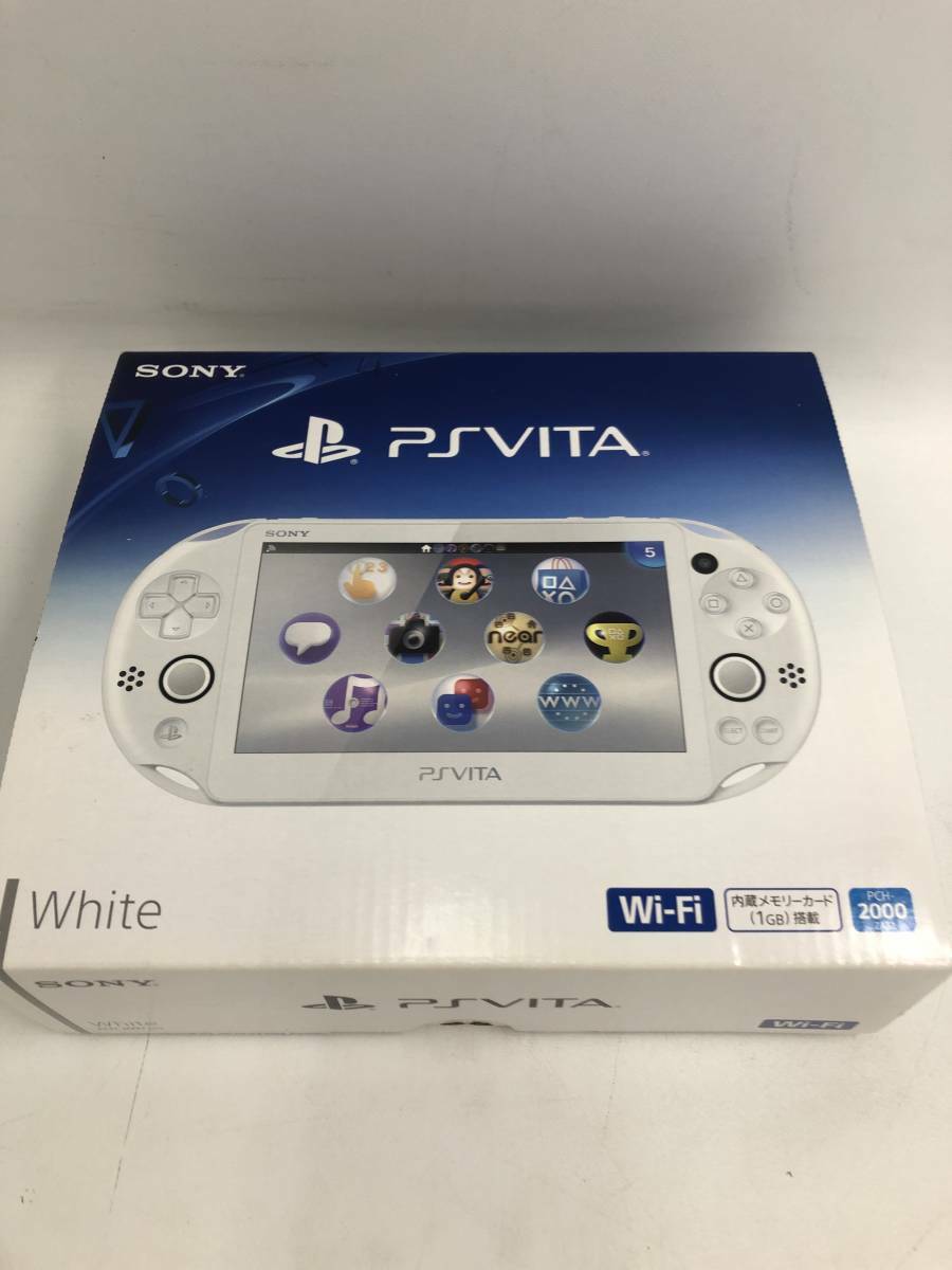 ​​PlayStation Vita PCH-2000 ZA12 Wi-Fi model White game JAPAN