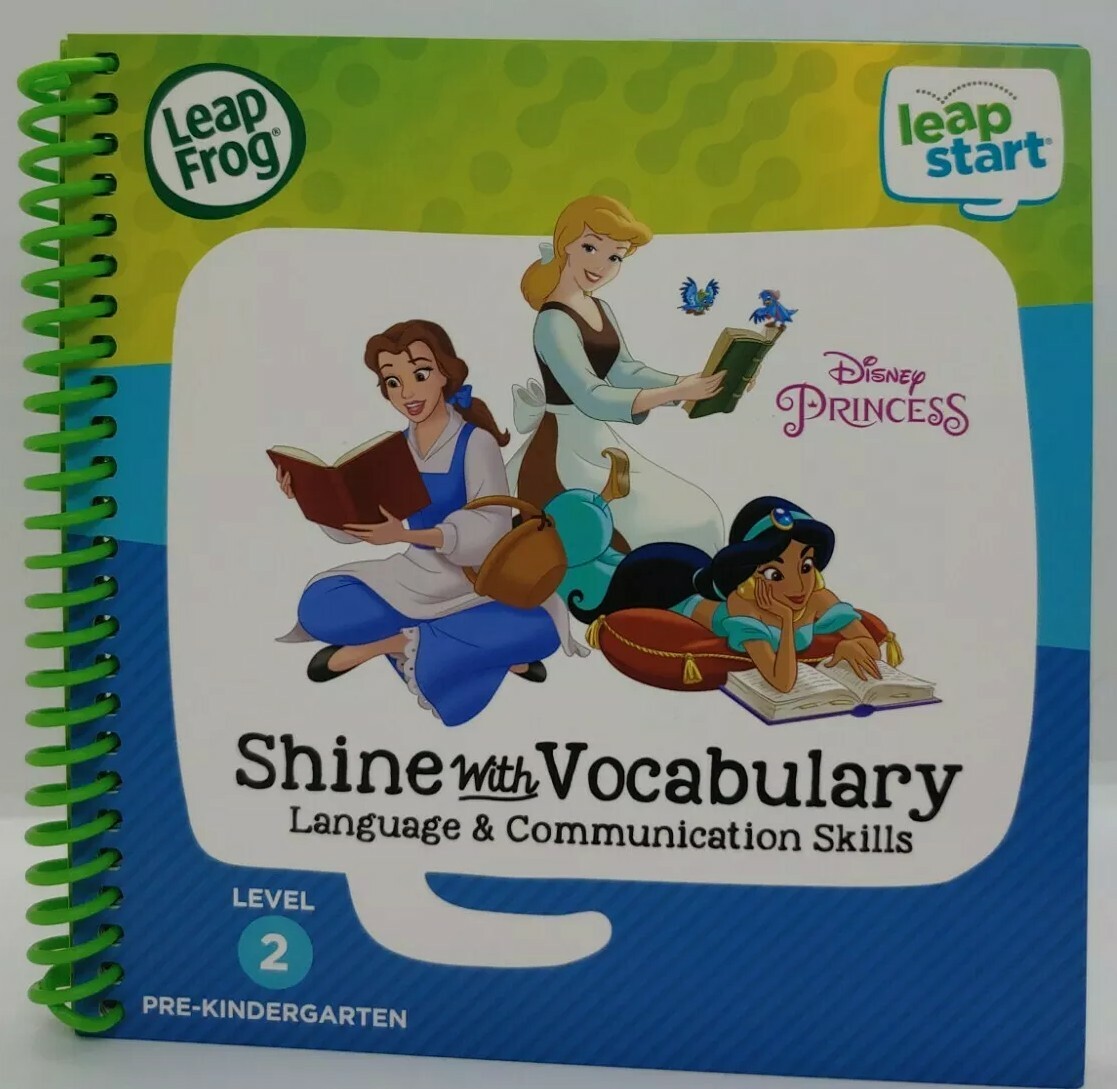 LeapFrog LeapStart Disney Princess Shine With Vocabulary Level 2 Ages 3-6 4618