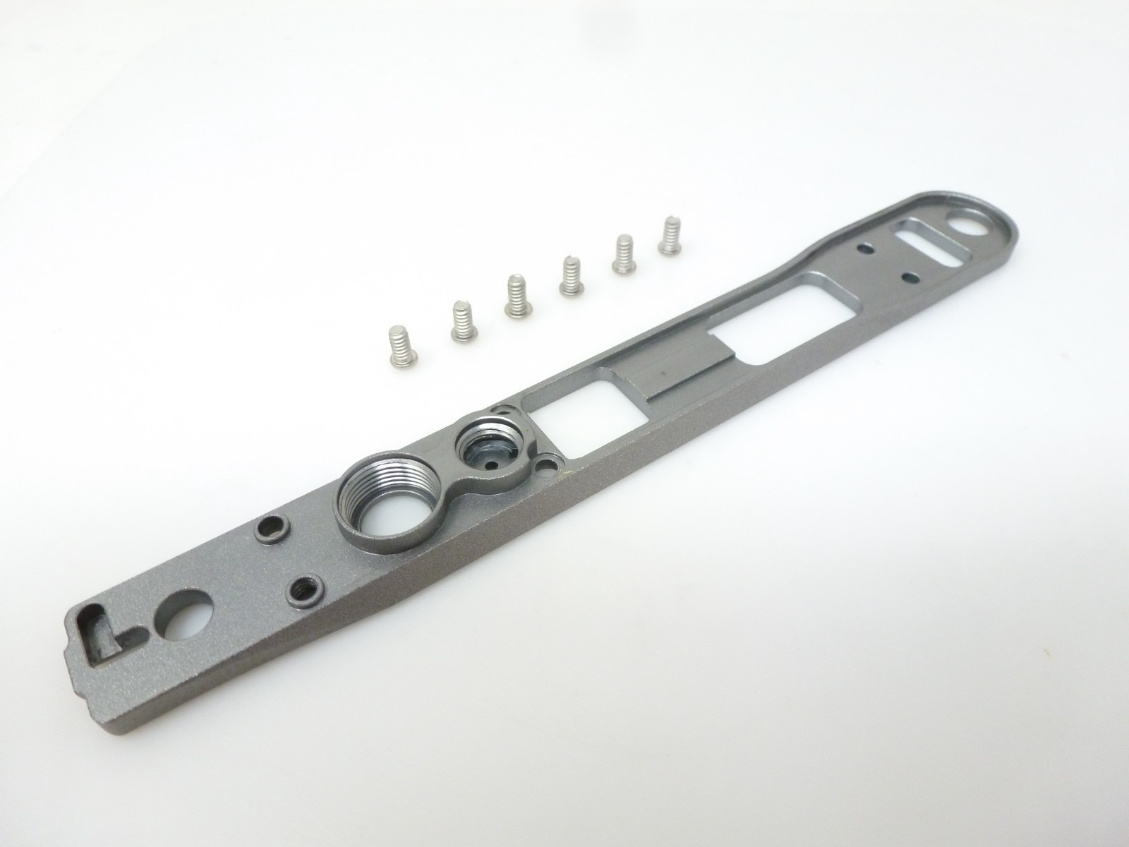 MINT EMPIRE AXE PRO BODY RAIL + MOUNTING SCREWS DUST GUNMETAL GRAY PAINTBALL #2