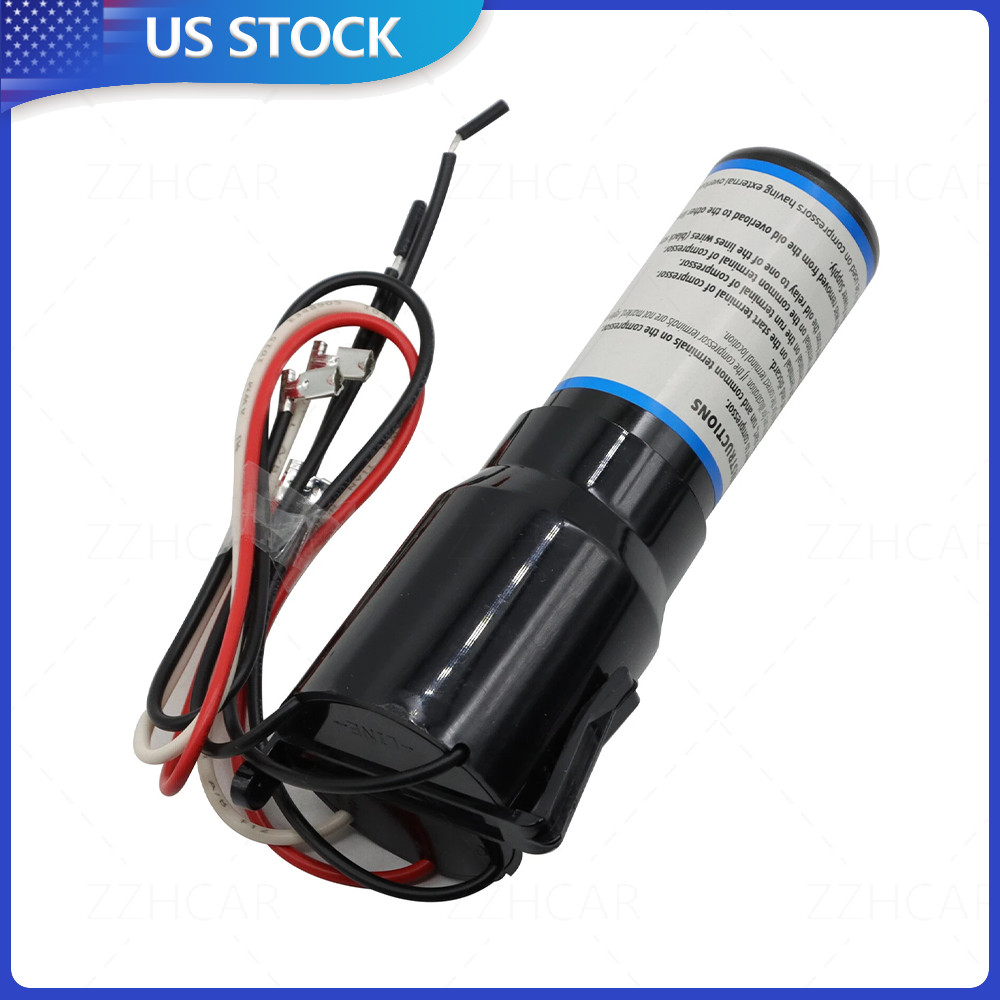 3 in 1 Hard Start Capacitor Relay Overload 1/12 hp- 1/2 hp For Compressor RCO210