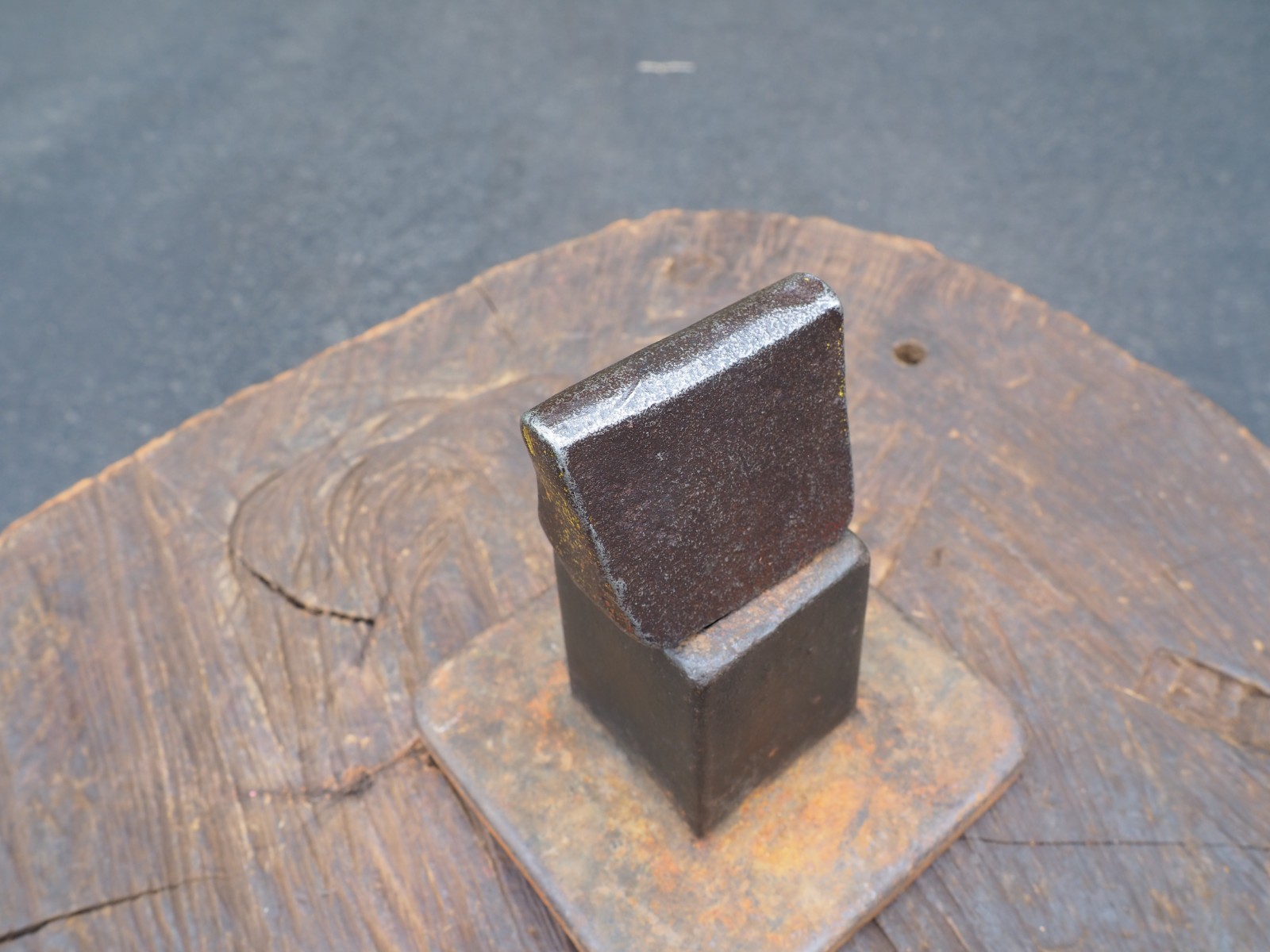 CLEAN 1/2" BOTTOM FULLER 1" HARDY BLACKSMITH ANVIL FORGE BLADESMITH CREASING OLD
