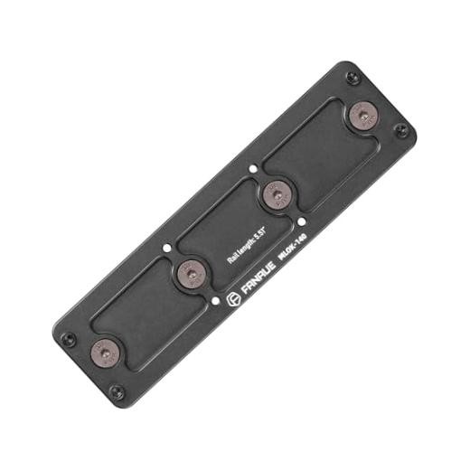 Arca Rail Quick Release Plate, Aluminum ArcaTripod Mount Adapter Compatible