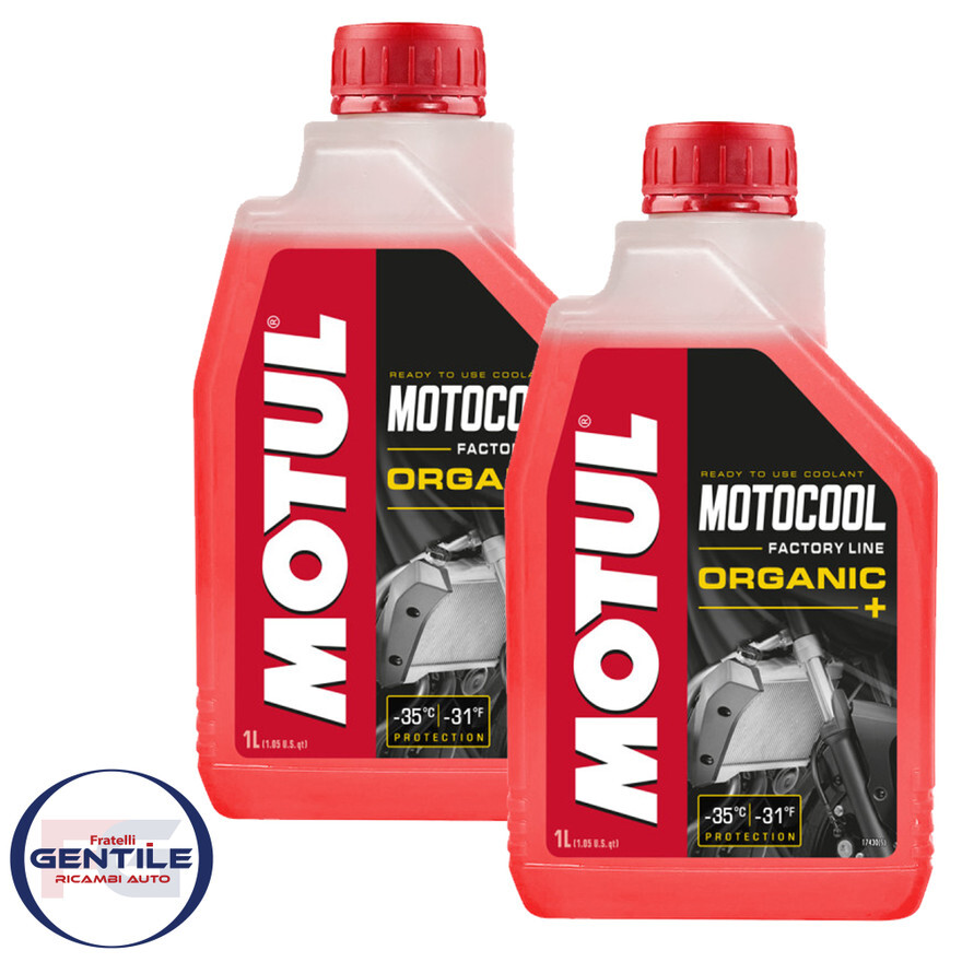 MOTUL MOTOCOOL Factory Coolant Liquid for Scooter -35°C to +136°C 2 L