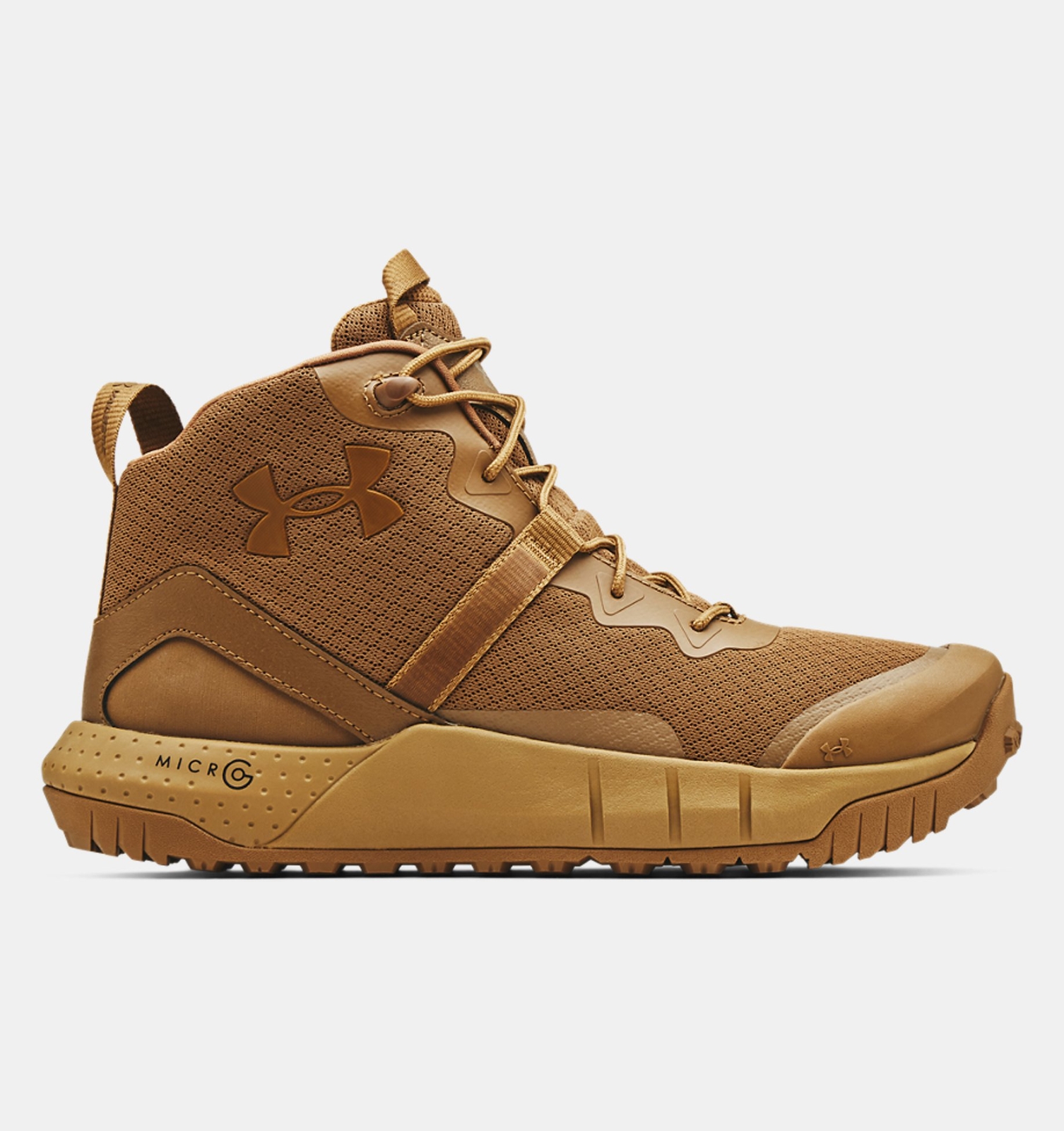 Men's UA Micro GÂ® Valsetz Mid Tactical Boots - Coyote