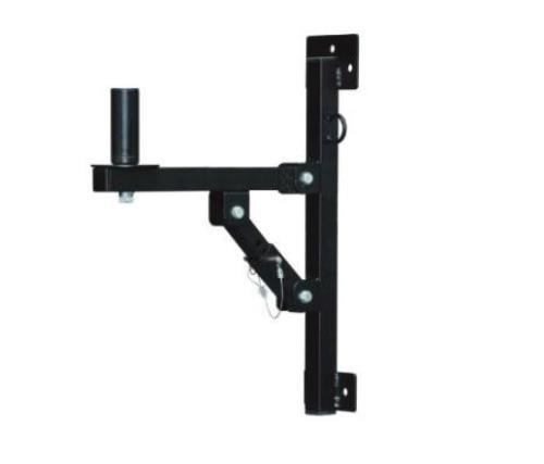 Metal Wall Speaker Pole Mount 1-3/8" 35mm Monitor Stand Gym Hall NEW Heavy Duty