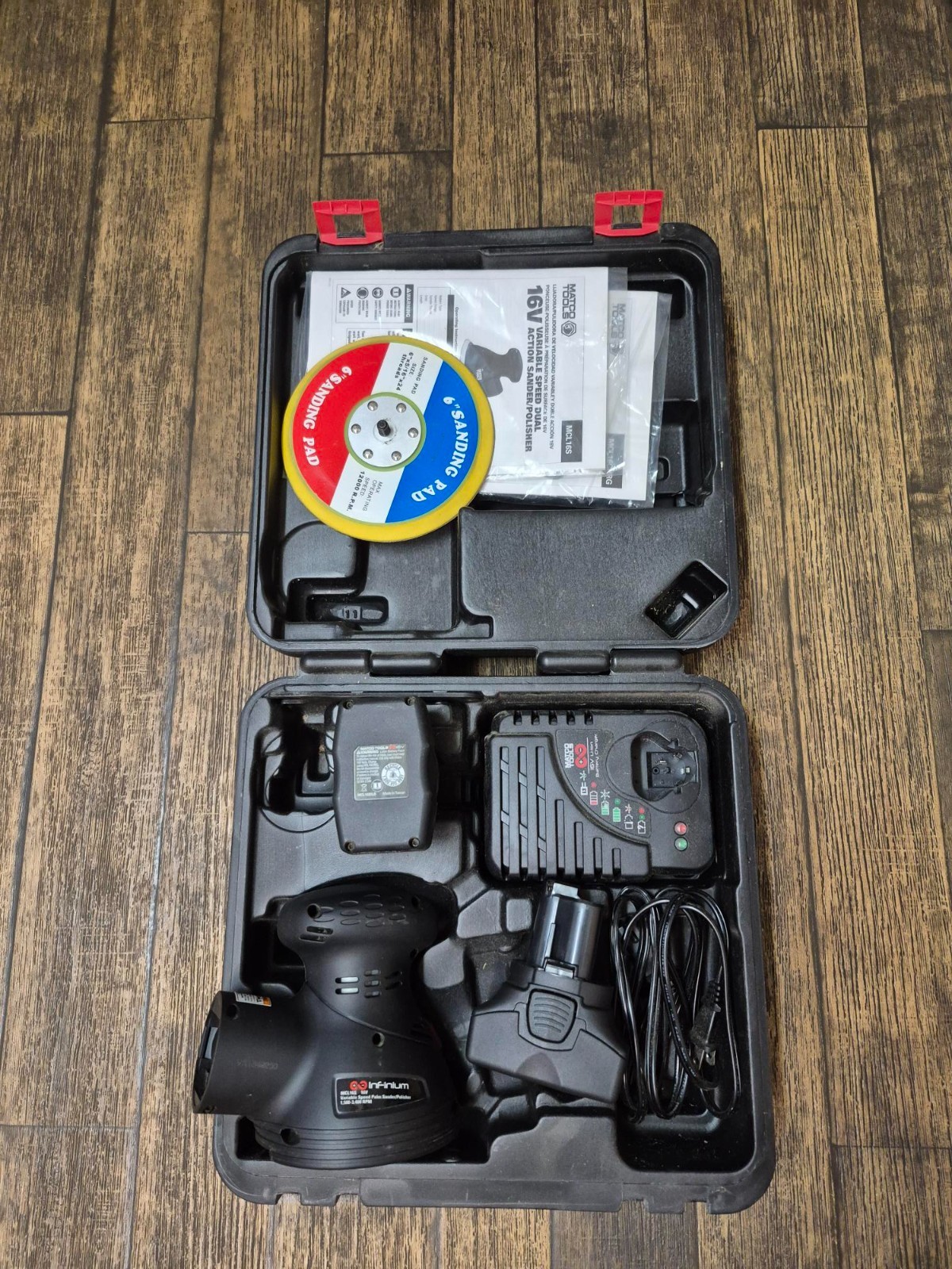 Matco Tools 16V  INFINIUM SANDER / POLISHER KIT