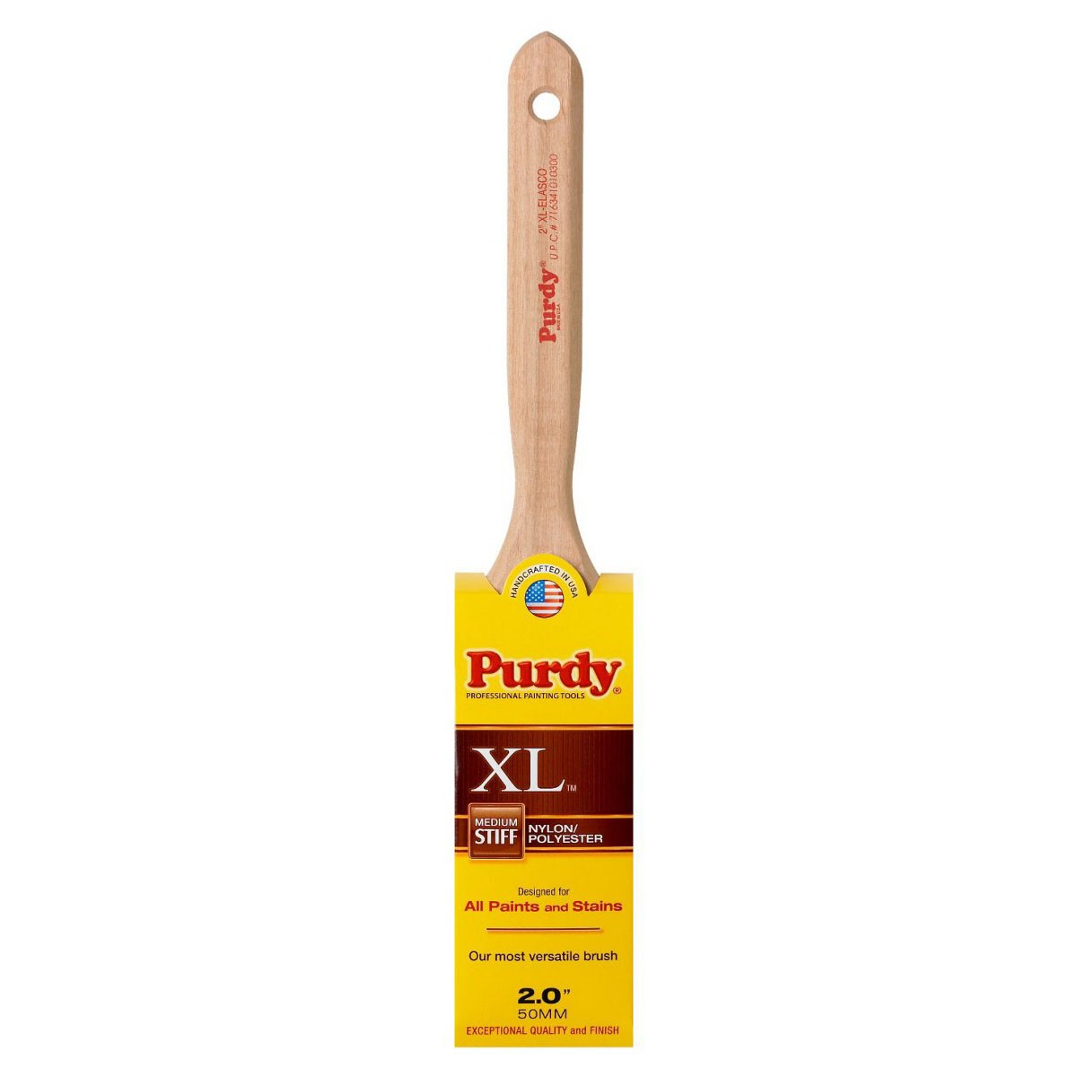 Genuine Purdy XL Elasco Flat 2" Paint Brush 144100320