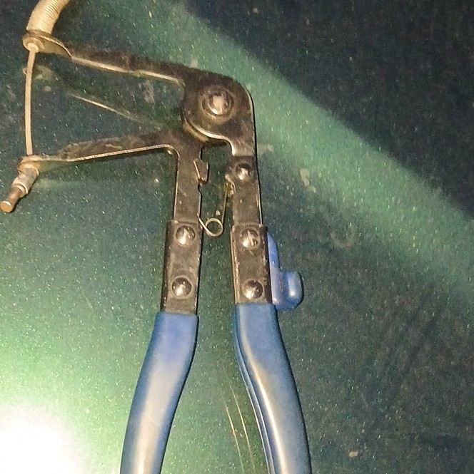 Vintage Astro Pneumatic #94093 Multi-Cable Hose Clamp Plier Made In Taiwan