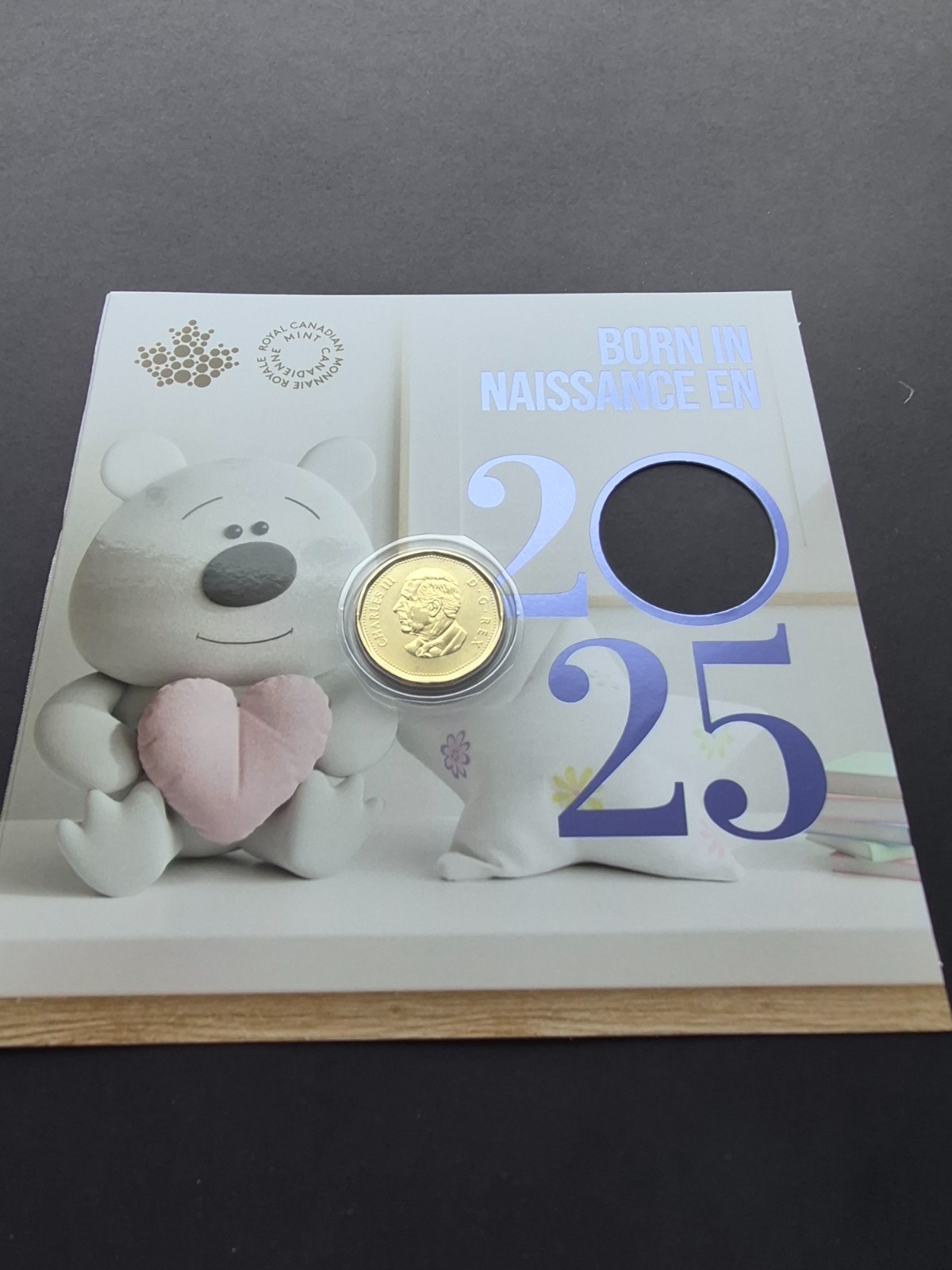***CANADA LOONIE 2025 BORN IN *** LOONIE ONLY ***