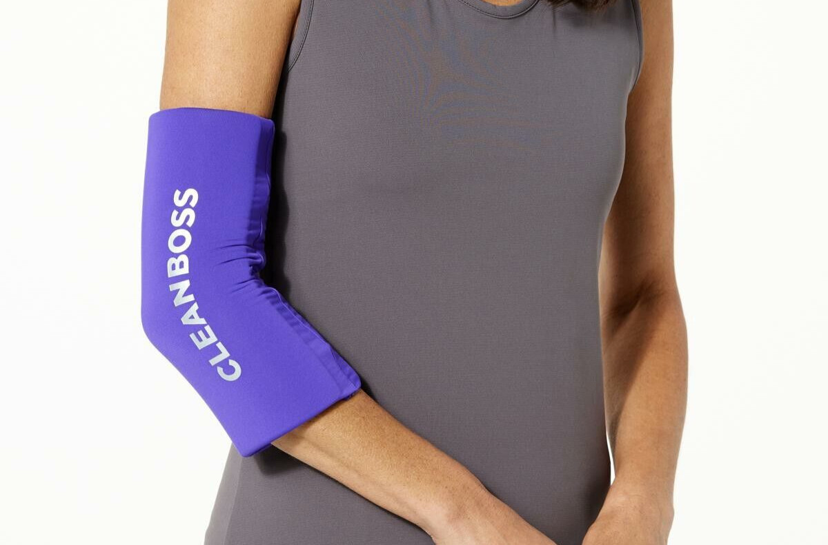 Joy CleanBoss Soft Compression Cold & Hot 360° Therapy Sleeve Black Large $39