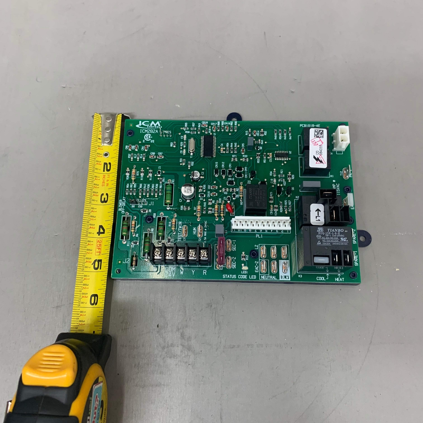 ICM CONTROLS Furnace Control Replacement Module For Enhanced Controls Green 282A