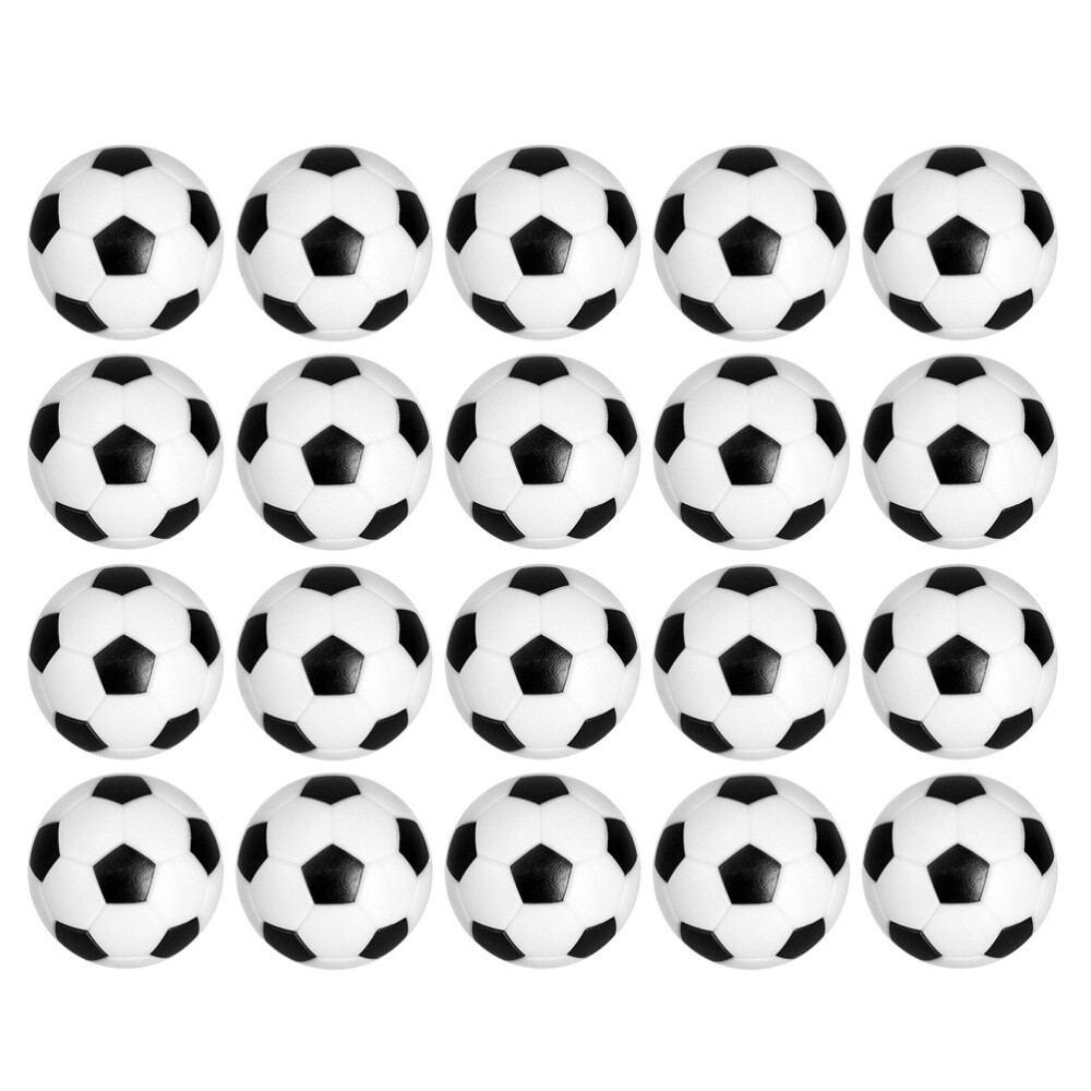 20Pcs Table Soccer Foosballs Replacements Foosball Balls Table Soccer Balls