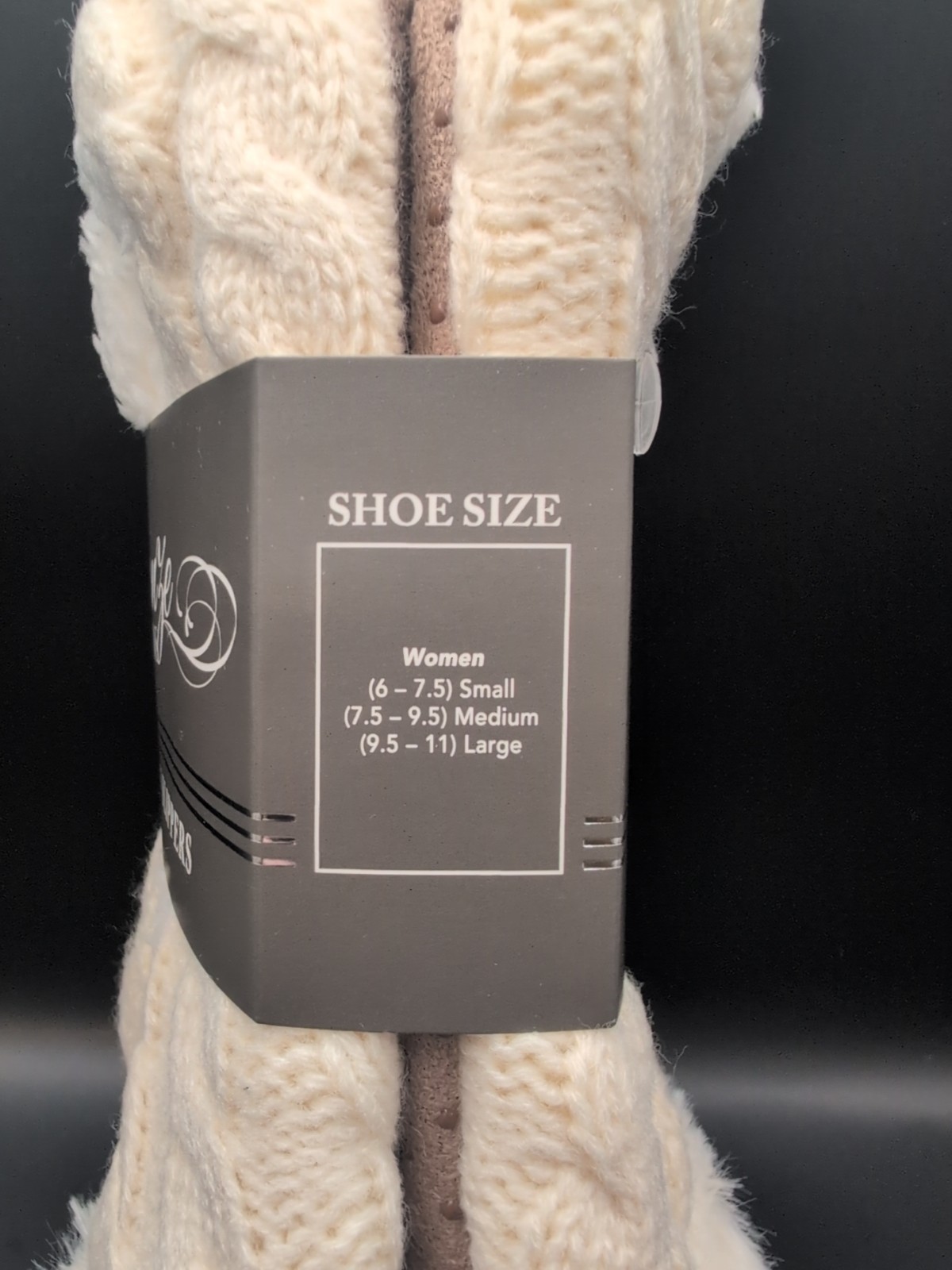 Elanze Designs Cozy Slippers Size 9.5 - 11 Women's Large