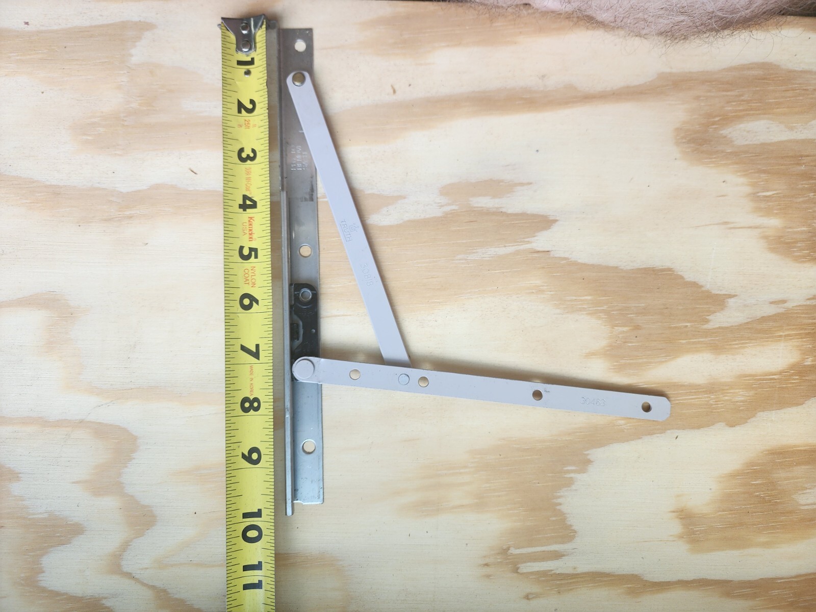 10" Stainless Steel Egress Hinge Set by TRUTH / sold by the set