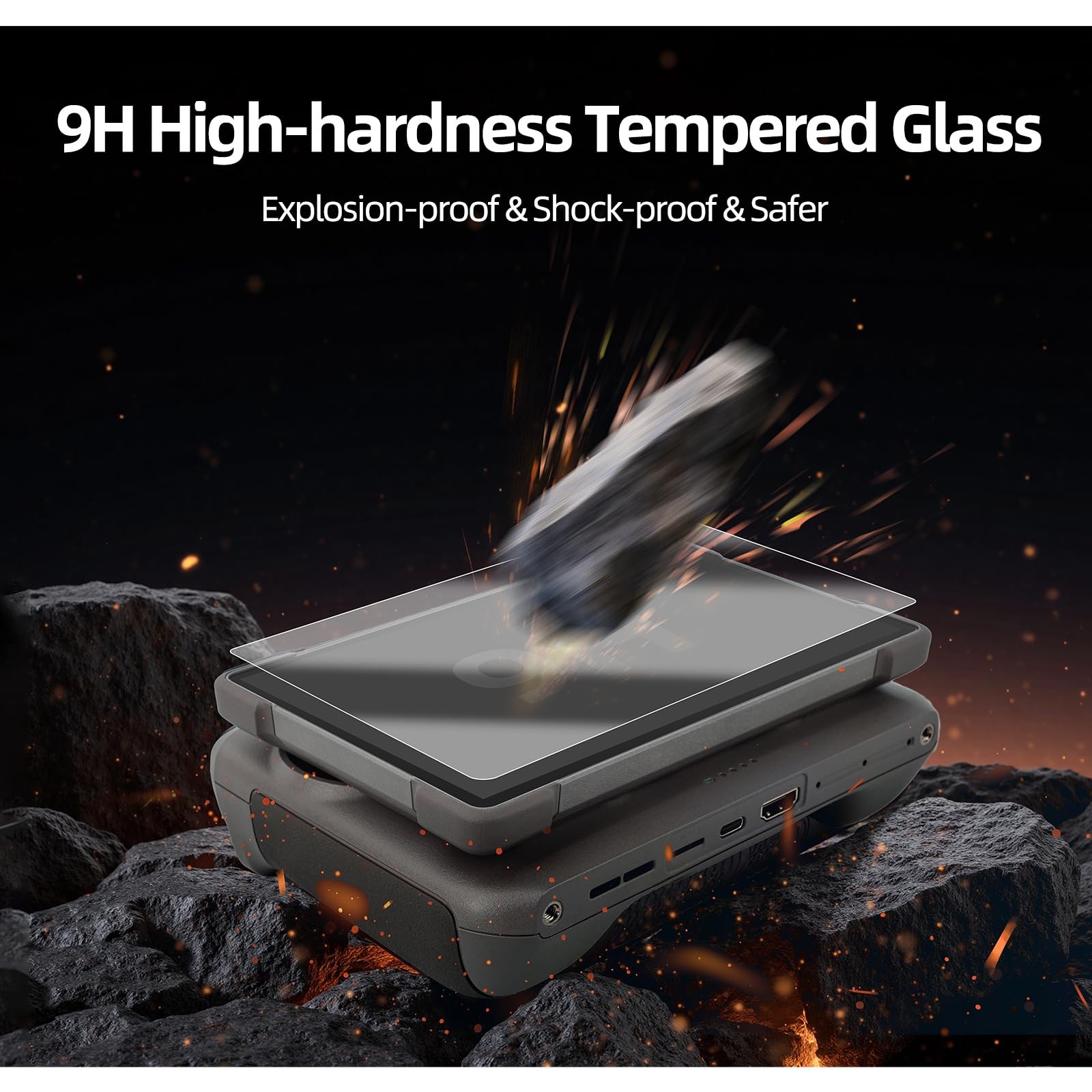 FlySimple Screen Protector for DJI RC Pro 2 Remote Controller Transparent