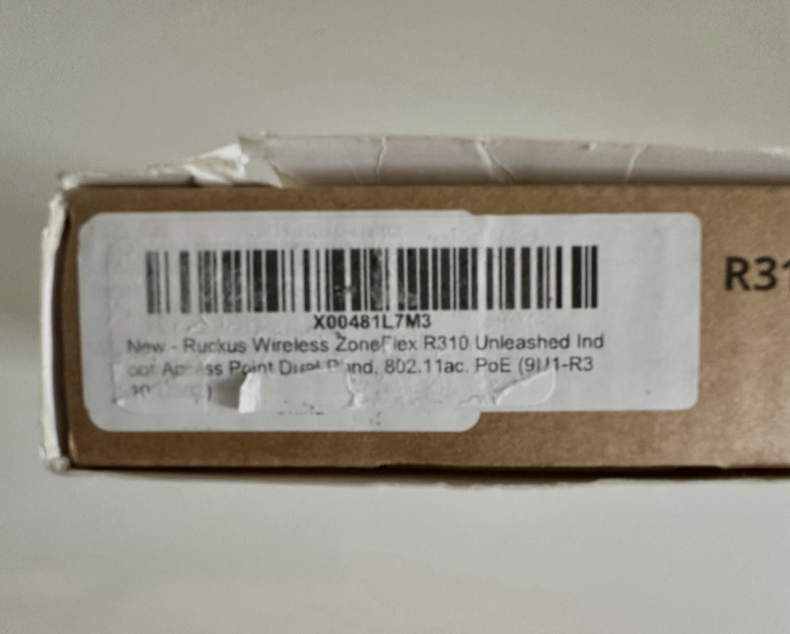 Ruckus Wireless ZoneFlex R310 Unleashed Indoor Access Point Dual-Band, 802.11ac