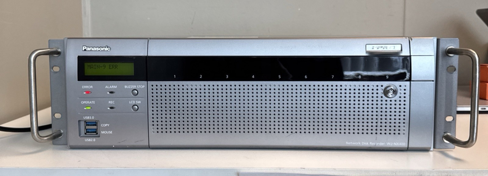 Panasonic WJ-NX400K Network Disk Recorder 64-Channel NVR Video Recorder