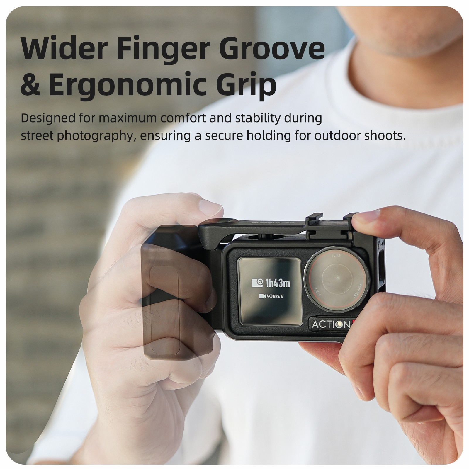 US Handheld Case Protective Cover Hand Grip For DJI OSMO ACTION 5 Pro/4/3 Camera